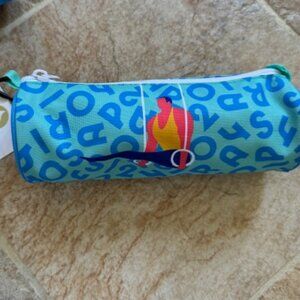 MEN'S GYMNASTIC RINGS PENCIL CASE OLYMPIC GAMES PARIS 2024 OFFICIAL - NWT